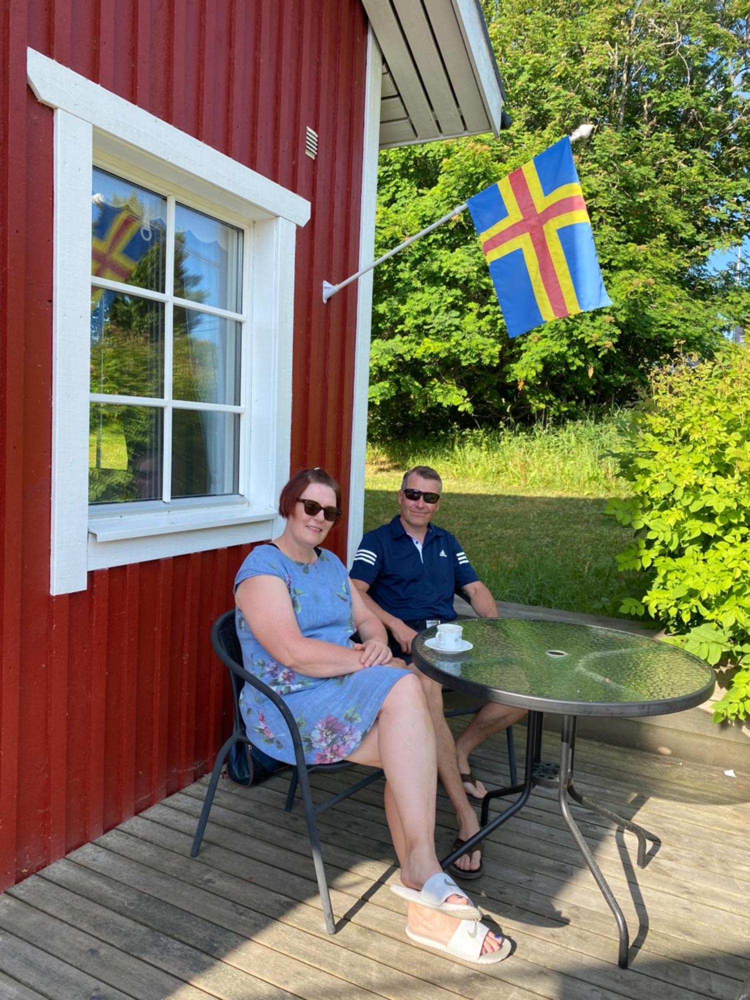 Bed and Breakfast Kastelholms Gaesthem Sund Exteriér fotografie